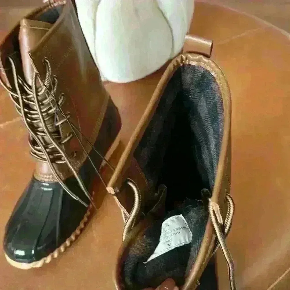 Sporto Boots Waterproof Duck Midcalf Women’s Sz 7 original outdoor‎ boot